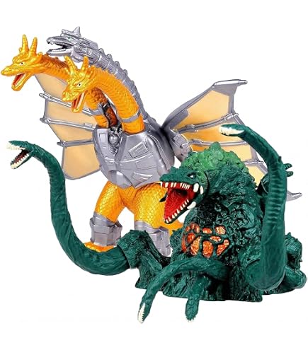 Amazon.com: JAYKENIXO 3pcs Dragons Figures Monsters - 15